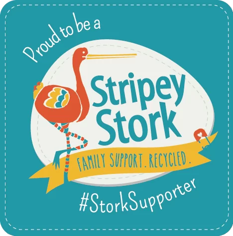 Stripey Stork Logo